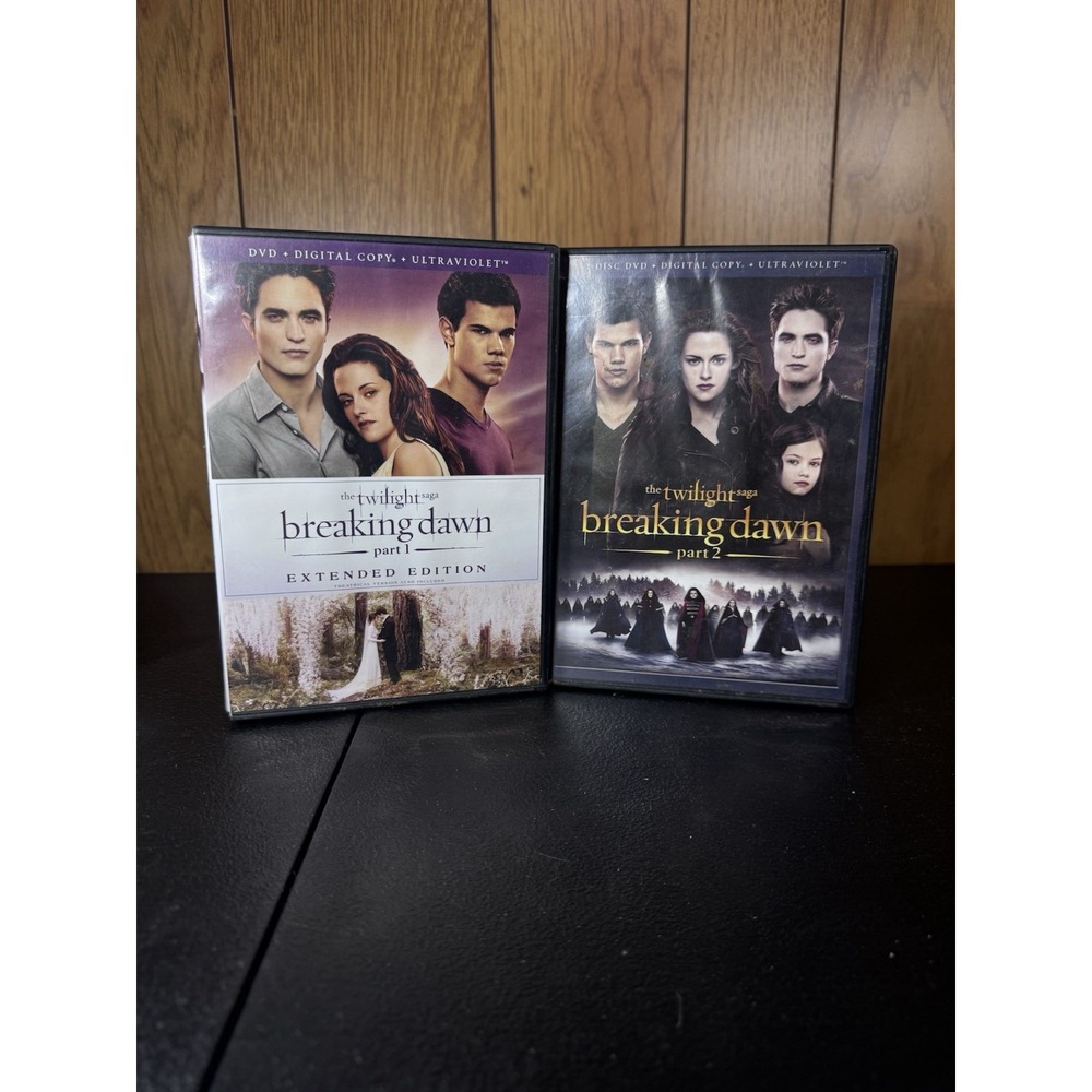 The Twilight Saga: Breaking Dawn Part 1 and Part 2 Set, 2-Disc DVD PG-13‎ (2011)